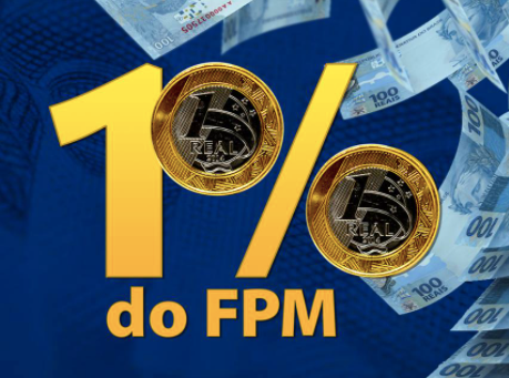 REPASSE DE 1% DO FPM DE JULHO SERÁ CREDITADO NA QUARTA-FEIRA (9)