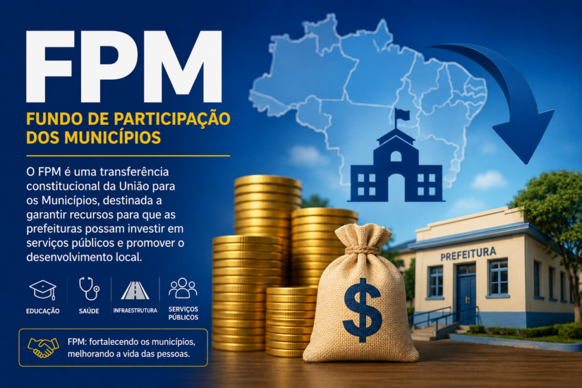 1º PARCELA DO FPM DO MÊS DE MAIO SERÁ CREDITADA HOJE (SEXTA-FEIRA,08)